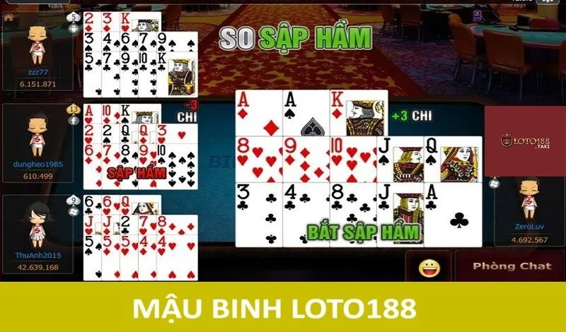 Mậu Binh Loto188